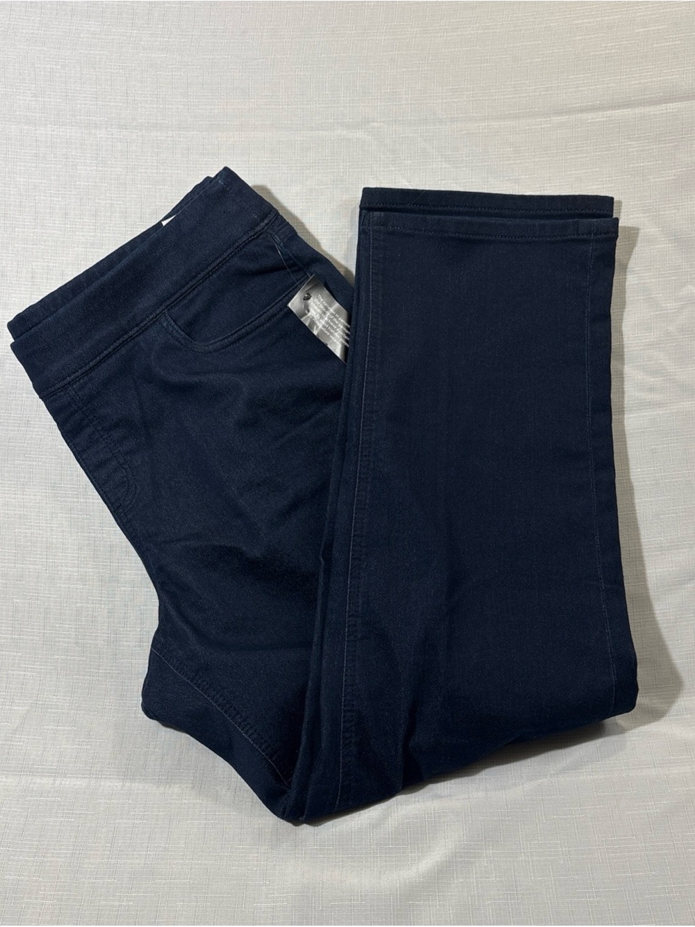 Denim & Co. Easy Stretch Pull-On Blue Jean Jeggings Size: LP (14P)